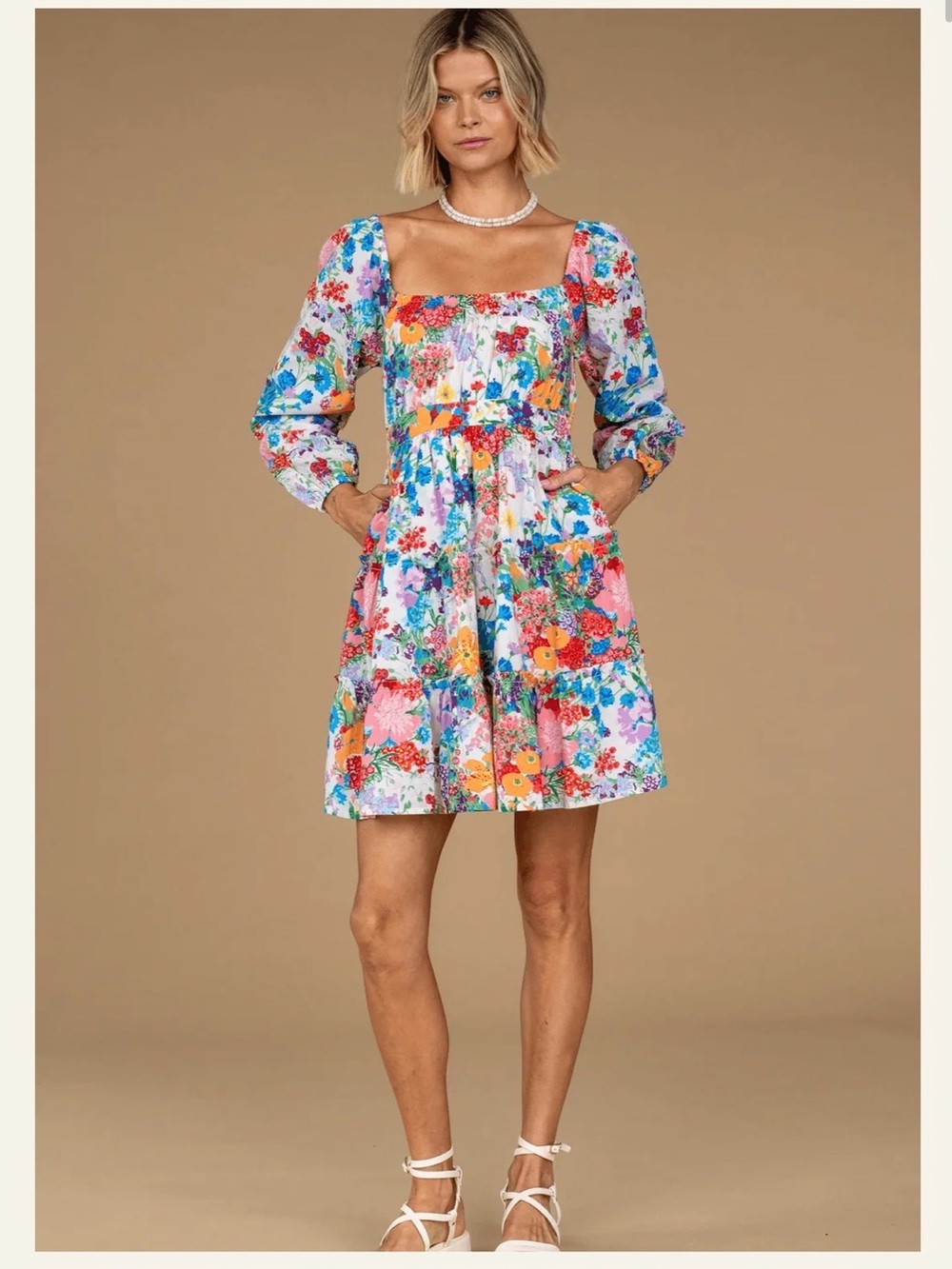 Olivia James The Label Lala Dress in Bouqette